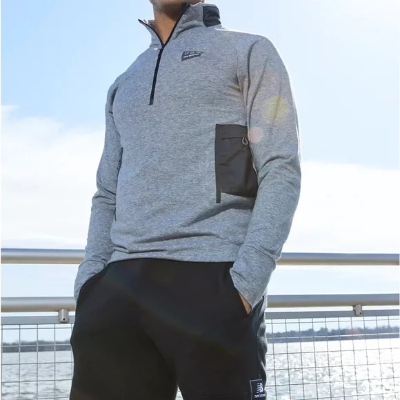 New Balance Impact AT Spinnex Half-Zip Sweatshirt - Picture 6 of 6
